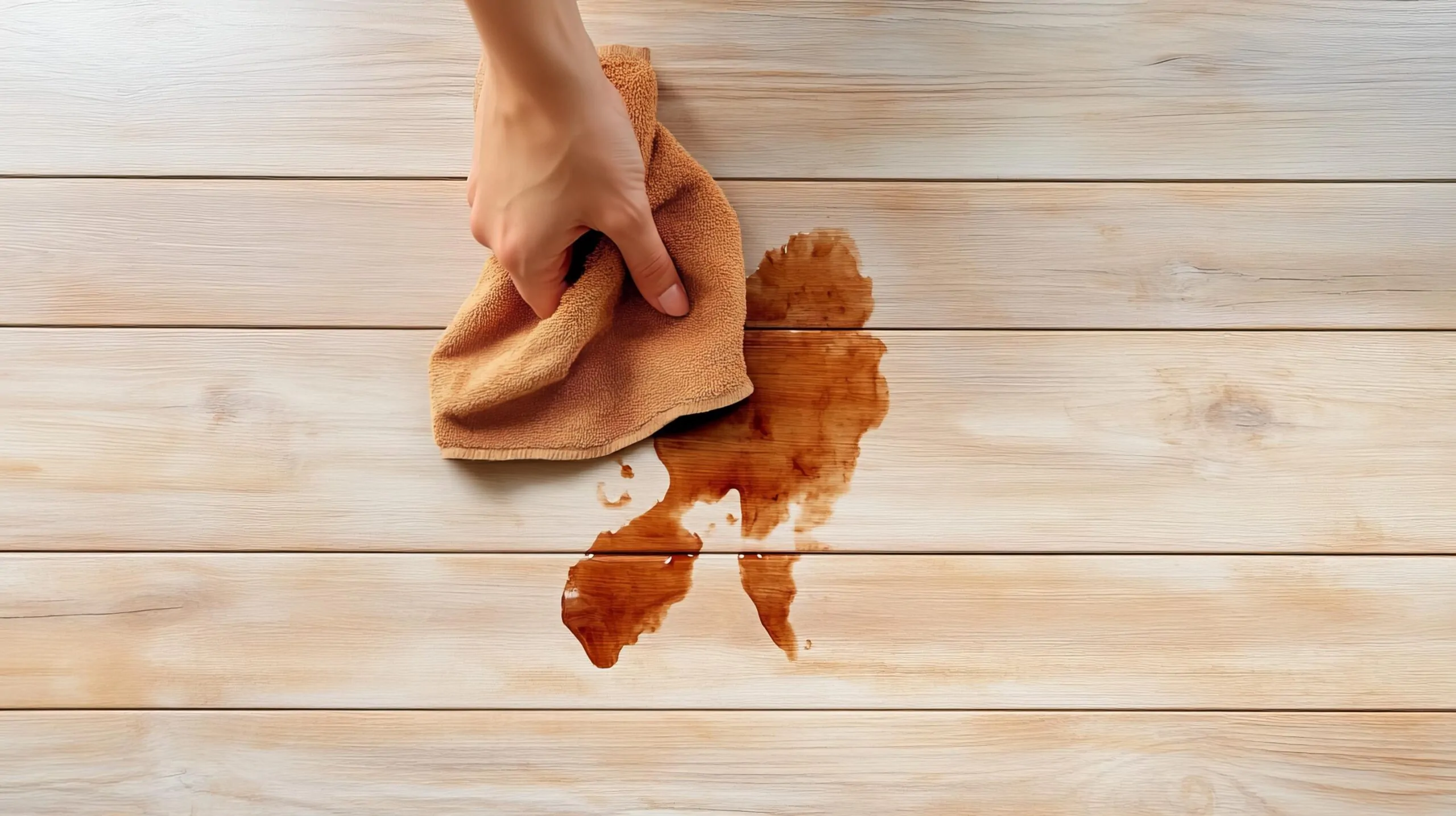 How to Clean Stained Hardwood Floors