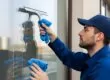 Guy window cleaning following routine vs. preventive maintenance